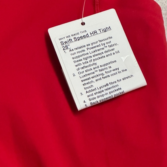 New Lululemon Swift Speed 28” - Picture 2 of 10